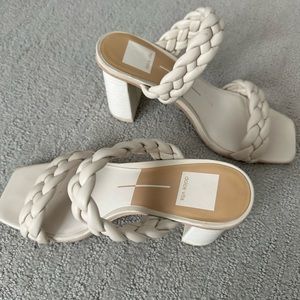 Dolce Vita Ivory heels. Worn twice.